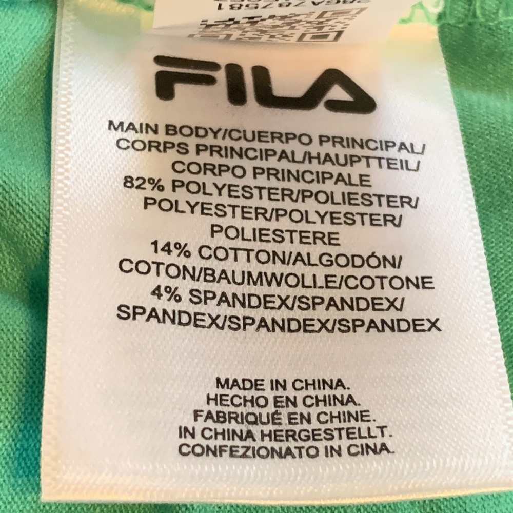 Fila Fit & Fabulous Tank in Green - Picture 12 of 13